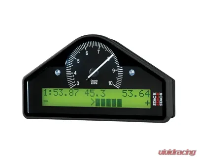 AutoMeter Race Display ST8100-F-EC, Pre-Configured Black, 0-4-10K RPM, 7.5"x4"x1.5" - ST8100-F-EC