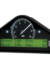 AutoMeter Race Display ST8100-F-EC, Pre-Configured Black, 0-4-10K RPM, 7.5"x4"x1.5"                                     - ST8100-F-EC - Image 7