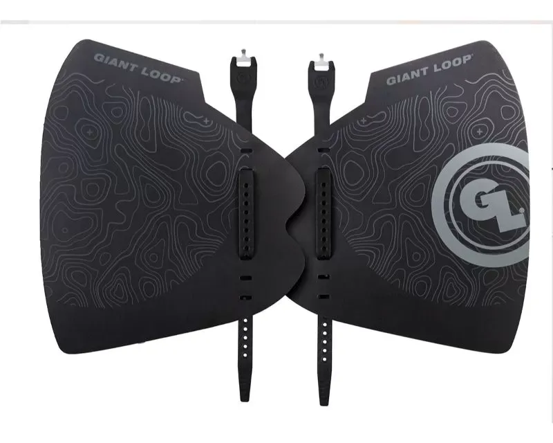 Giant Loop Topo Lines Graphic Bushwackers Hand Guards (Pair) - BWH20-TOPO