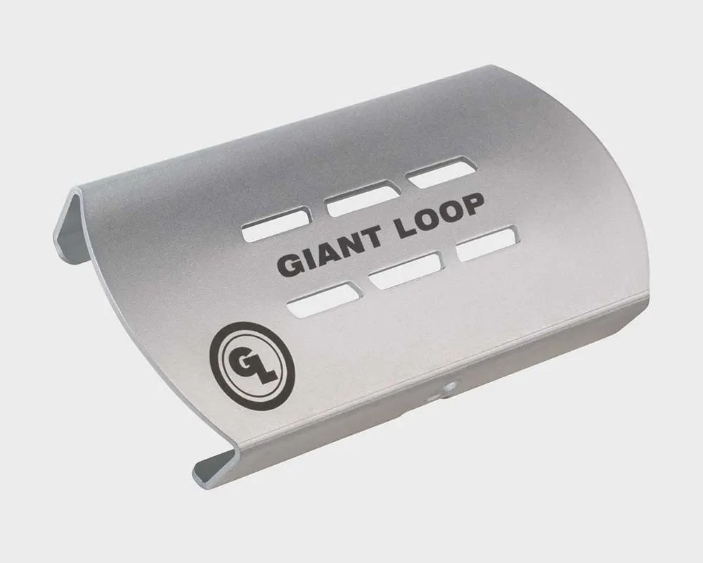 Giant Loop Brushed Aluminum Hot Springs Heat Shield w/ Stainless Clamp - HS23