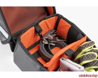 Giant Loop 4.0 Liters Black Rugged Bomb Shell Klamath Tail Rack Pack - KRP23-B