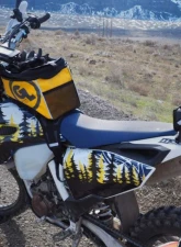 Giant Loop 4.0 Liters Black Rugged Bomb Shell Klamath Tail Rack Pack                                     - KRP23-B - Image 7