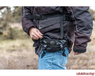 Giant Loop Black Zigzag Handlebar Bag - ZHB23-B