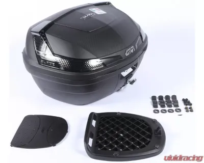 Givi 22.4x17.5x13.3" Blade Top Case 47L w/ Smoke Lens - B47NTMLA