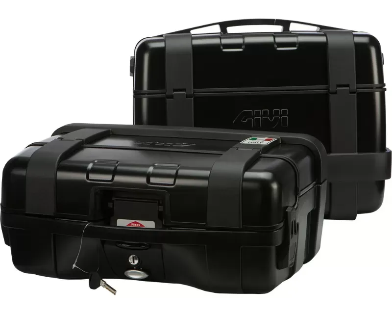 Givi 20.7x9.5x16.2" Trekker Side Cases 33L Pair Black - TRK33BPACK2A