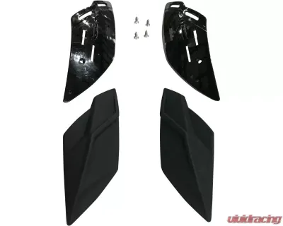 GMAX Top Front Vents Left/Right Matte Black FF-98/MD-01 - G001024