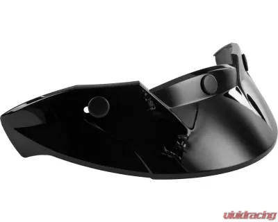 GMAX 3-snap Visor Black YS-2X OF-2/Y - G002000