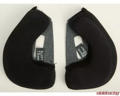 GMAX Cheek Pads 15mm Fits XS-SM GM-32 - G032019
