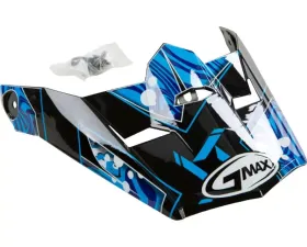 GMAX Visor w/Screws Hooper MX-46Y