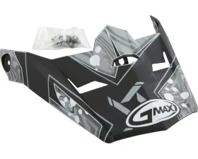 GMAX Visor w/Screws Hooper MX-46Y