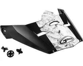 GMAX Visor w/Screws Dominant MX-46