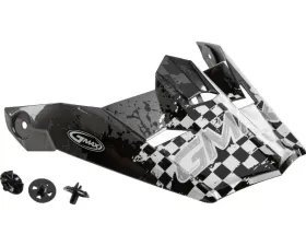 GMAX MX-46Y Helmet Visor w/Screws For Anim8 Helmet
