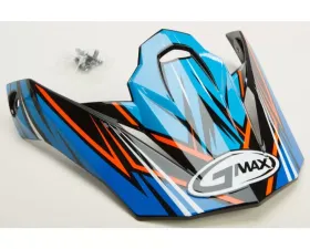 GMAX Visor w/Screws Raz MX-86