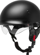 GMAX HH-65 Half Helmet Full Dressed                                     - H9650073 - Image 4