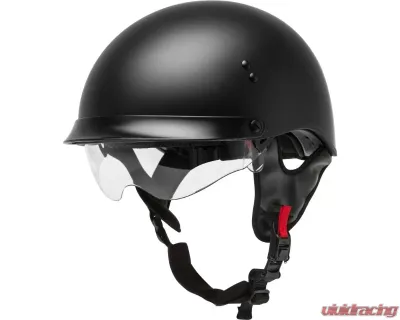 GMAX HH-65 Half Helmet Full Dressed - H9650076