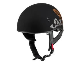 GMAX HH-65 Corvus Helmet Matte Black/Silver/Orange - 2X-Large