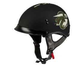 GMAX HH-65 DRK1 Helmet w/ Peak Matte Black/Bone 2X-Large