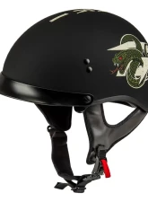 GMAX HH-65 DRK1 Helmet w/ Peak Matte Black/Bone Medium                                     - H965121045 - Image 2
