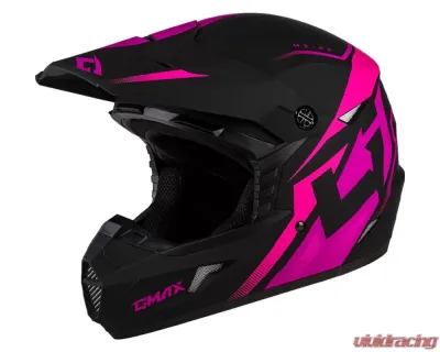 GMAX MX-46 Compound Helmet Matte Black/Pink Small - D3464344