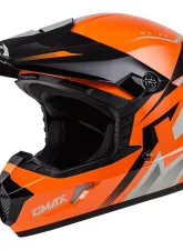 GMAX MX-46 Compound Helmet Orange/Black/Grey Youth Small                                     - D3464280 - Image 4