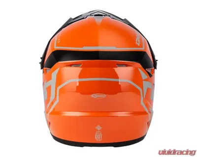GMAX MX-46 Compound Helmet Orange/Black/Grey Youth Small - D3464280