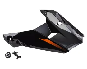 GMAX MX-46 Compound Visor w/ Screws Orange/Black/Grey MD-3X