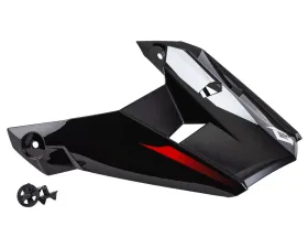 GMAX MX-46 Compound Visor w/ Screws Red/Black/White MD-3X