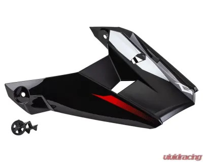 GMAX MX-46 Compound Visor w/ Screws Red/Black/White XS-SM - G0464753
