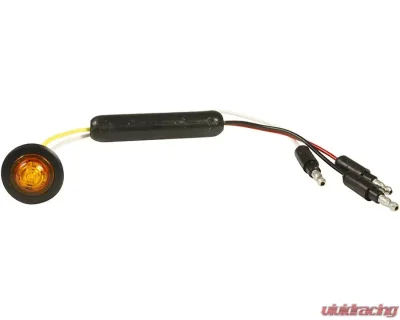 Grote Micronova Round Led Amber with Grommet Slim - 49363