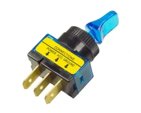 Grote Blue 20 Amp Toggle Switch Illuminated Duckbill