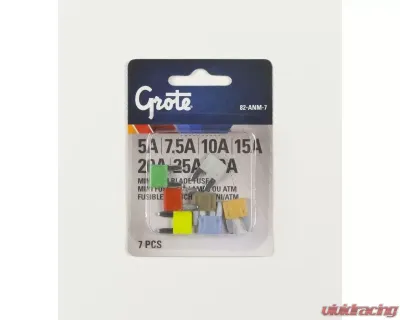 Grote ATM Blade Fuse Assortment Kits 7pcs/Pack - 82-ANM-7