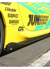 JUN Carbon Side Diffuser Toyota GR86 | ZN8 | Subaru BRZ | ZD8                                     - 8008M-F002 - Image 2