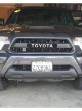 Cali Raised LED Faux PRO Grille Black ABS Toyota Tacoma 2012-2015                                     - CR3681 - Image 3