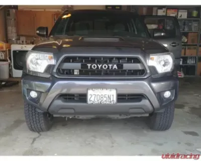 Cali Raised LED Faux PRO Grille Black ABS Toyota Tacoma 2012-2015 - CR3681