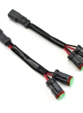 Cali Raised LED DT Plug Splitter 7 Inch Single Splitter                                     - CR2419 - Image 2