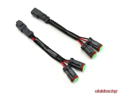 Cali Raised LED DT Plug Splitter 7 Inch Single Splitter - CR2419