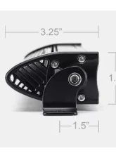 Cali Raised LED 32 Inch Slim Single Row Straight LED Light Bar 15000 Lumens Amber                                     - CR2310 - Image 2