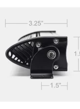 Cali Raised LED 42 Inch Slim Single Row Straight LED Light Bar 20,000 Lumens Amber                                     - CR2316 - Image 2