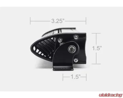 Cali Raised LED 42 Inch Slim Single Row Straight LED Light Bar 20,000 Lumens Amber - CR2316