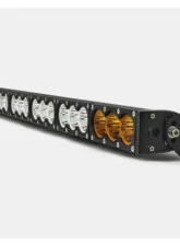 Cali Raised LED 43 Inch Amber/White Dual Function LED Bar Single Row                                     - CR2319 - Image 2