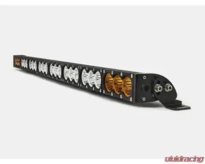 Cali Raised LED 43 Inch Amber/White Dual Function LED Bar Single Row - CR2319