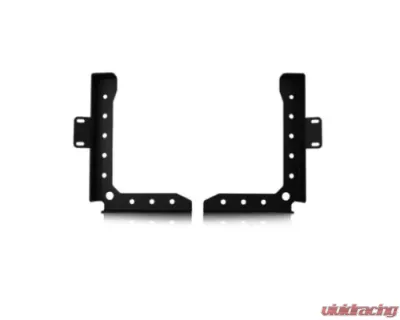 Cali Raised LED Bed Channel Supports 14-20 Tundra Black Semi Gloss Powdercoat Toyota Tundra 2014-2020 - CR3619