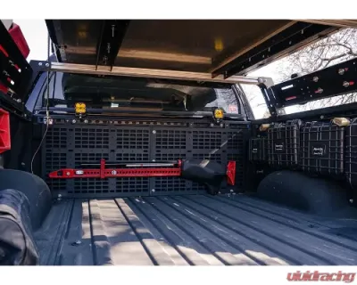 Cali Raised LED Bed Channel Supports 14-20 Tundra Black Semi Gloss Powdercoat Toyota Tundra 2014-2020 - CR3619