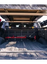 Cali Raised LED Bed Channel Supports 14-20 Tundra Black Semi Gloss Powdercoat Toyota Tundra 2014-2020                                     - CR3619 - Image 4