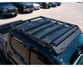 Cali Raised LED MOLLE Panel for Prinsu Roof Rack Black Semi Gloss Powdercoat