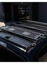 Cali Raised LED MOLLE Panel for Prinsu Roof Rack Black Semi Gloss Powdercoat                                     - CR3746 - Image 2