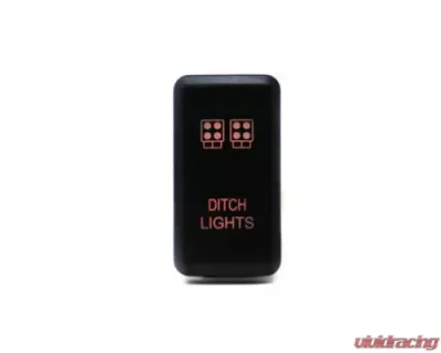 Cali Raised LED OEM Style Ditch Lights Switch Amber Toyota - CR2391