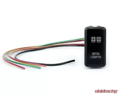 Cali Raised LED OEM Style Ditch Lights Switch Blue Toyota - CR2392