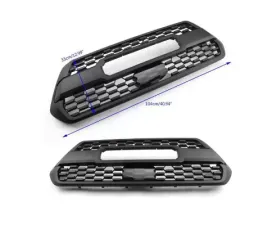 Cali Raised LED Pro Grille With Raptor Style Lights Toyota Tacoma 2016-2021