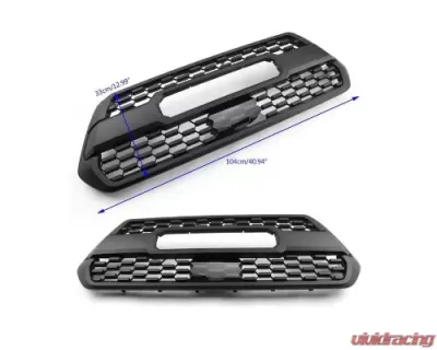 Cali Raised LED Pro Grille With Raptor Style Lights Toyota Tacoma 2016-2021 - CR3683